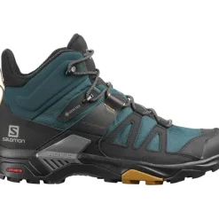 Footwear^Salomon Outlet – X Ultra 4 Mid Gtx Hiking Shoe – Men'S Green Gables/Black/Cumin