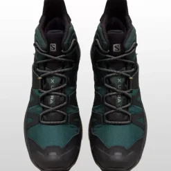 Footwear^Salomon Outlet – X Ultra 4 Mid Gtx Hiking Shoe – Men'S Green Gables/Black/Cumin