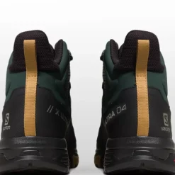Footwear^Salomon Outlet – X Ultra 4 Mid Gtx Hiking Shoe – Men'S Green Gables/Black/Cumin
