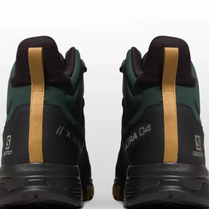 Footwear^Salomon Outlet – X Ultra 4 Mid Gtx Hiking Shoe – Men'S Green Gables/Black/Cumin