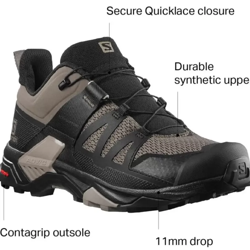 Footwear^Salomon Outlet – X Ultra 4 Hiking Shoe – Men'S Bungee Cord/Black/Vintage Kaki|Mallard Blue/Bleached Sand/Bronze Brown|Quiet Shade/Black/Quiet Shade