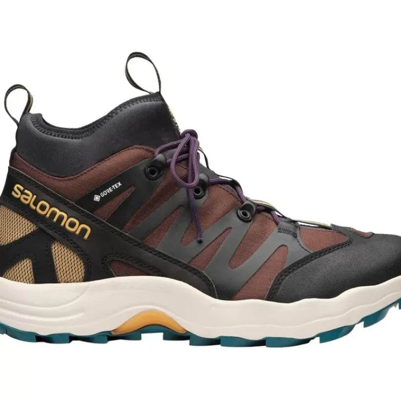 Footwear^Salomon Outlet – Xa Pro 1 Mid Gtx Shoe – Men'S Chocolate Fondant/Arrowwood/Black