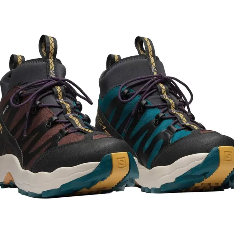 Footwear^Salomon Outlet – Xa Pro 1 Mid Gtx Shoe – Men'S Chocolate Fondant/Arrowwood/Black