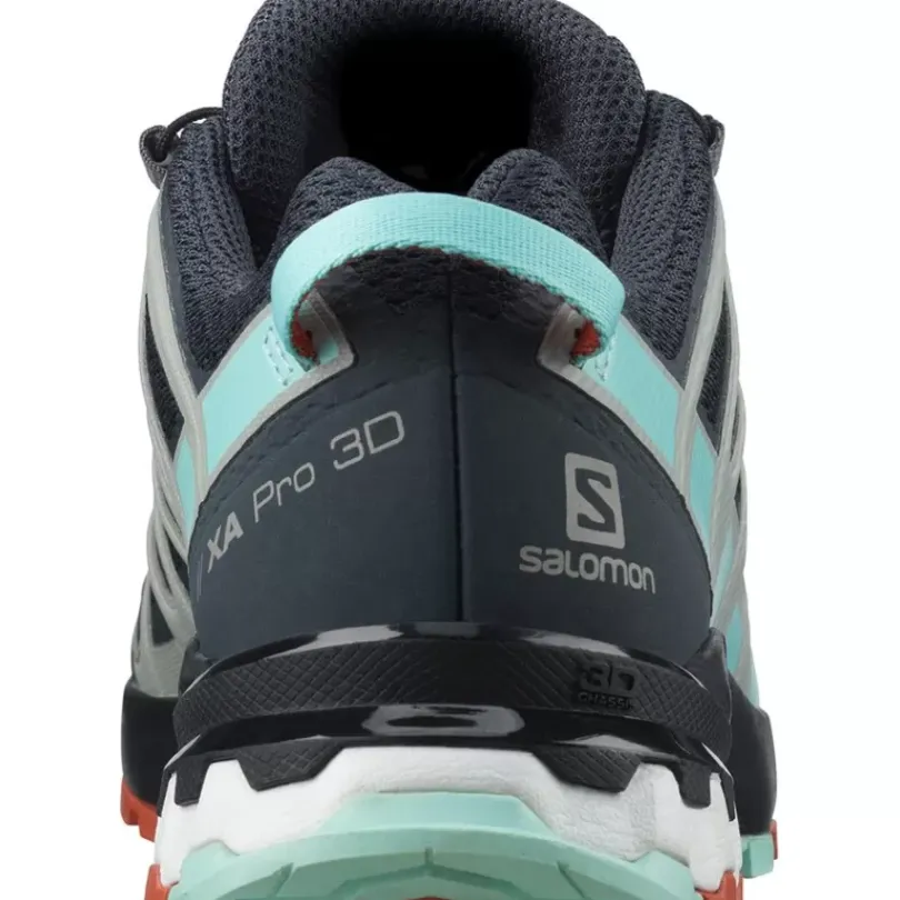 Footwear^Salomon Outlet – Xa Pro 3D V8 Shoe – Women'S Ashley Blue/Ebony/Opal Blue|Ebony/Yucca/Mecca Orange