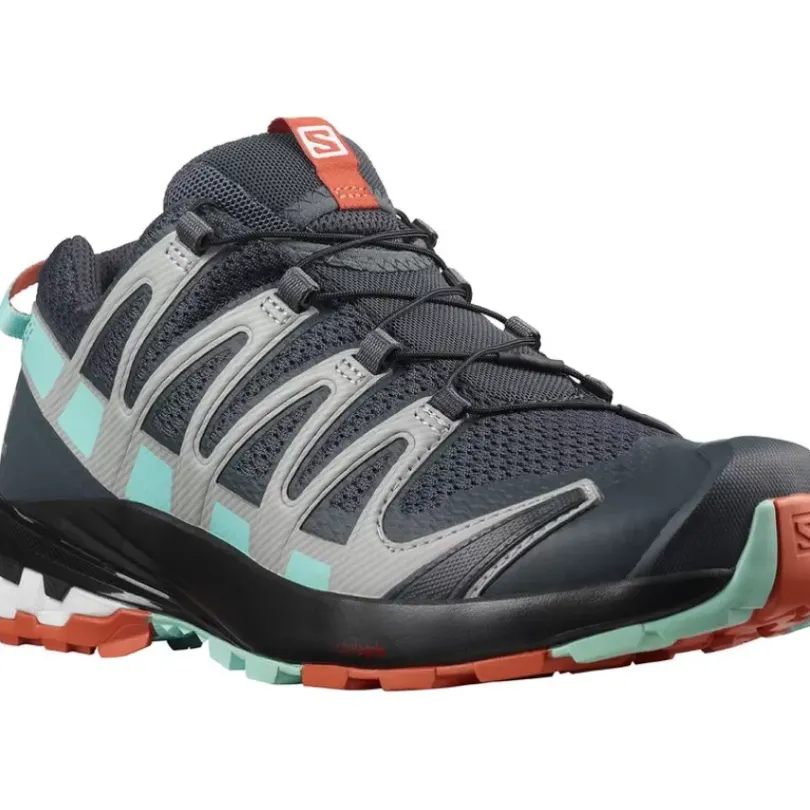 Footwear^Salomon Outlet – Xa Pro 3D V8 Shoe – Women'S Ashley Blue/Ebony/Opal Blue|Ebony/Yucca/Mecca Orange
