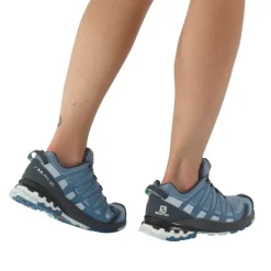 Footwear^Salomon Outlet – Xa Pro 3D V8 Shoe – Women'S Ashley Blue/Ebony/Opal Blue|Ebony/Yucca/Mecca Orange