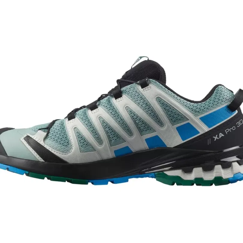 Footwear^Salomon Outlet – Xa Pro 3D V8 Shoe – Men'S Grape Leaf/Peat/Shadow|Slate/Blue Aster/Pacific