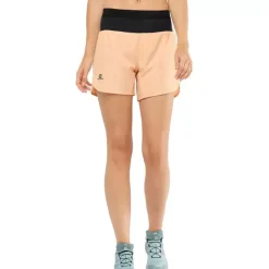 Clothing^Salomon Outlet – Xa Short – Women'S Almond Cream|Olive Night