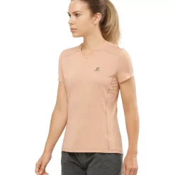 Clothing^Salomon Outlet – Xa Short-Sleeve T-Shirt – Women'S Sirocco