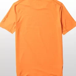 Clothing^Salomon Outlet – Xa Short-Sleeve T-Shirt – Men'S Black|Pacific|Pureed Pumpkin/Red Orange/Heather