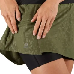 Clothing^Salomon Outlet – Xa Skort – Women'S Brick Dust|Black|Olive Night