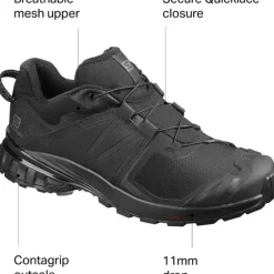 Footwear^Salomon Outlet – Xa Wild Trail Running Shoe – Men'S Black/Black/Black